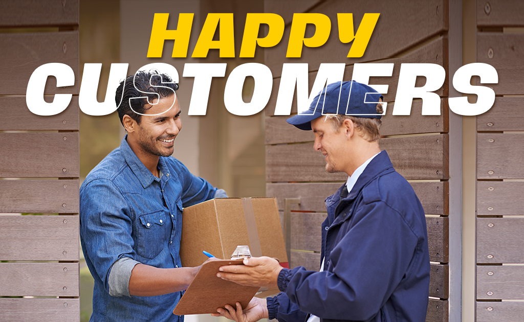 abroad packers's happy customer