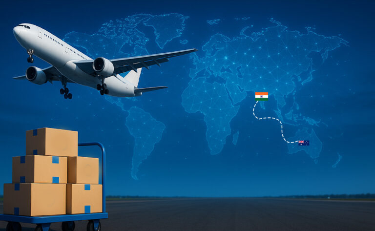 India to Australia International Courier